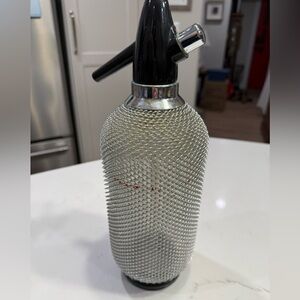 Vintage Italian Soda Siphon – 14” – Bar Cart Classic